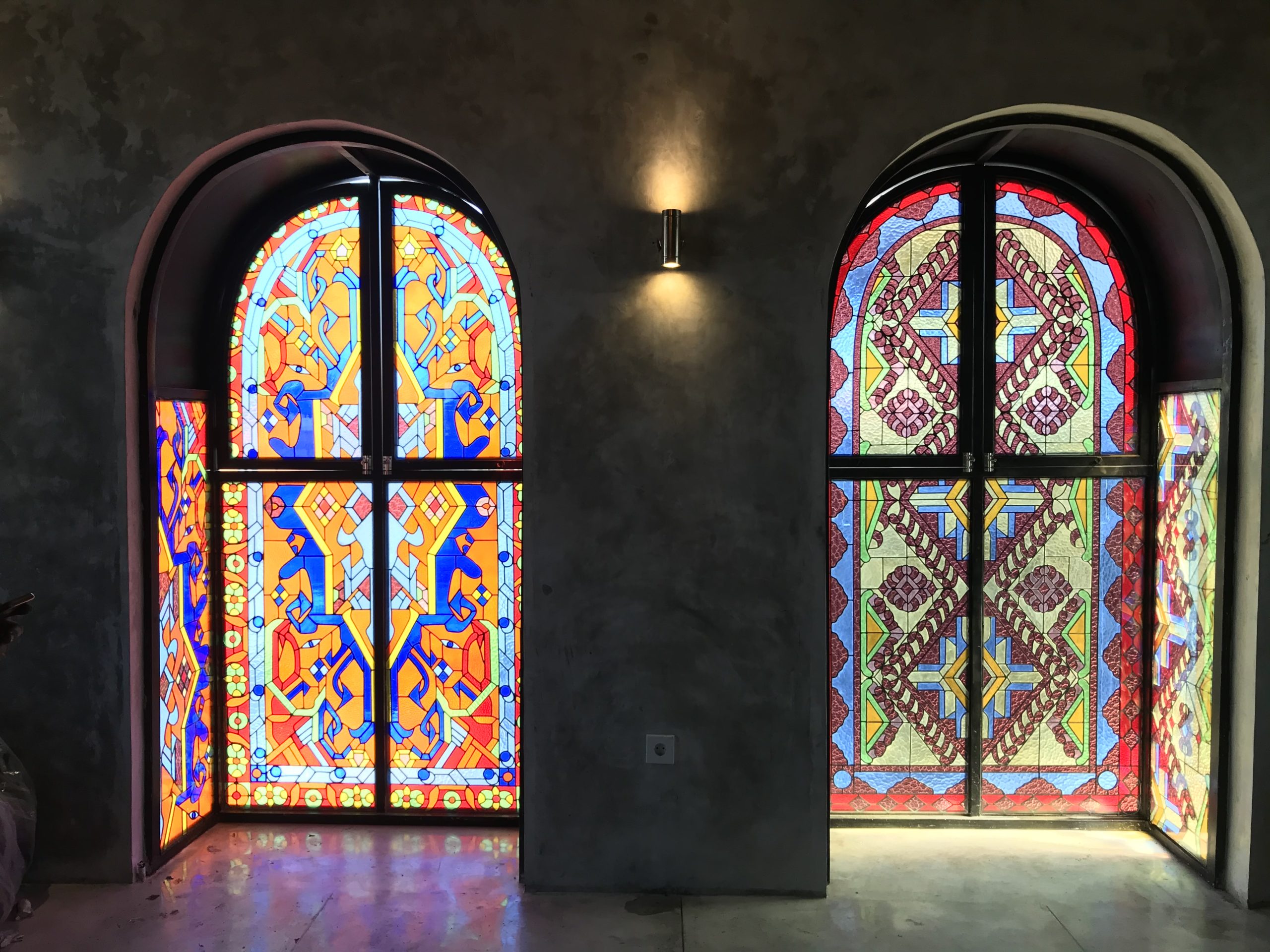 Arabian Stained Glass Window